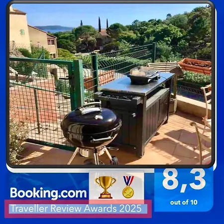 Apartment Sea View Cottage: Equipped For 4 With Pool, A/c, Wi-fi & Bikes *